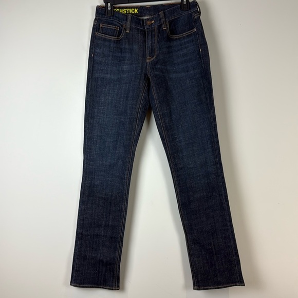 J. Crew Matchstick Jeans Mid Rise Straight Jeans Women's Size 26 - Picture 1 of 8